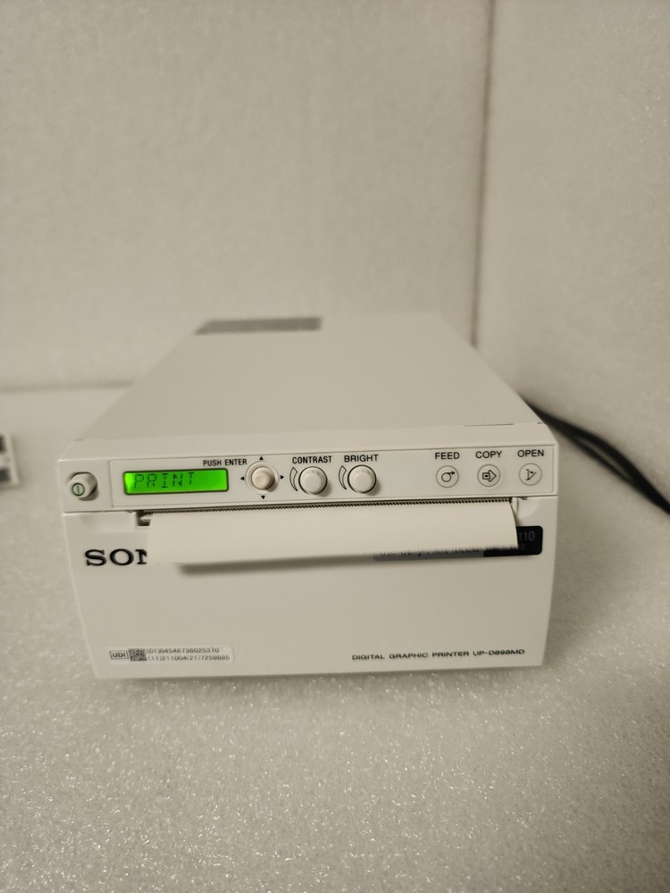 Sony Model UP-D898MD A6 Digital Graphic Printer White Read Description