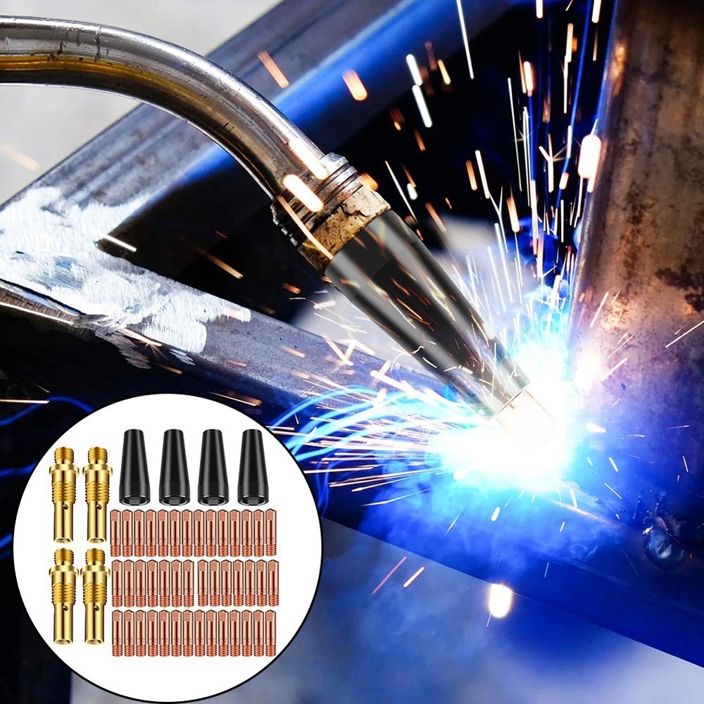 Complete Range of 50PCS Welding Accessories Including Diffusers and More
