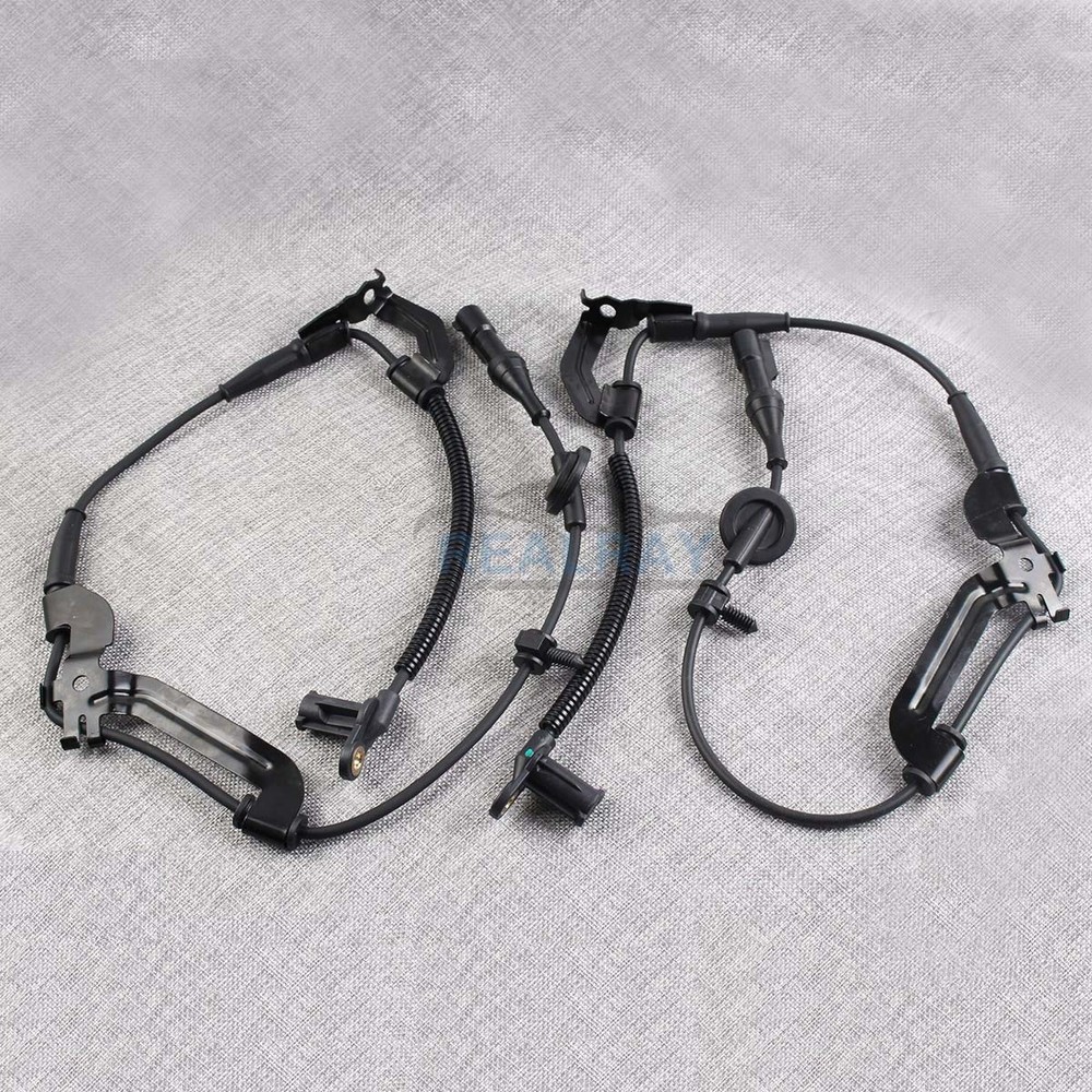 ABS Speed Sensor & Harness Front Left & Right Pair Set for Ford Escape Mariner