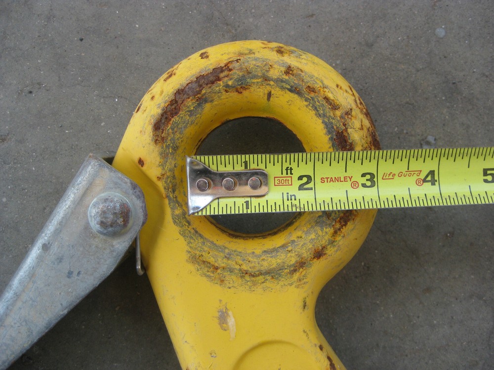 Eye lifting sling hook
