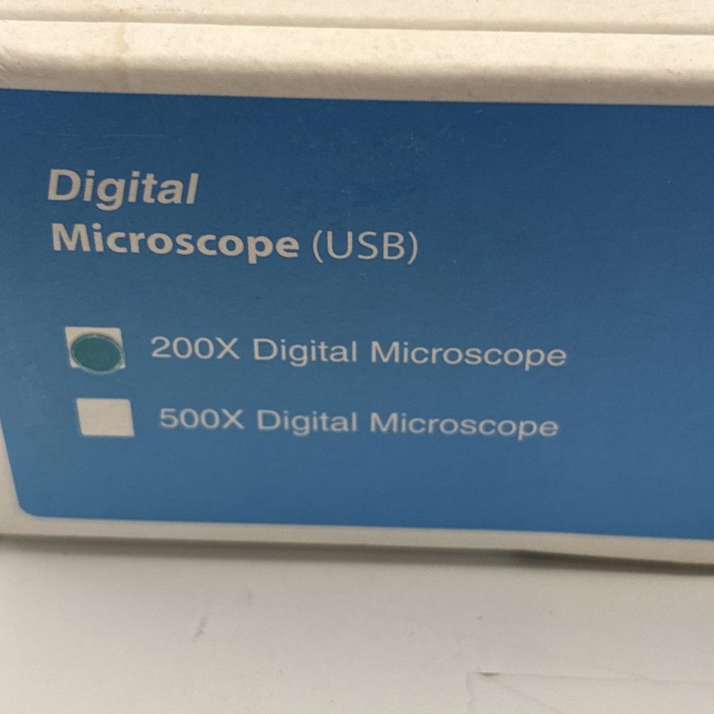 Smart MicroScope By Smart School Systems 200x Digital USB Microscope TESTED WORK