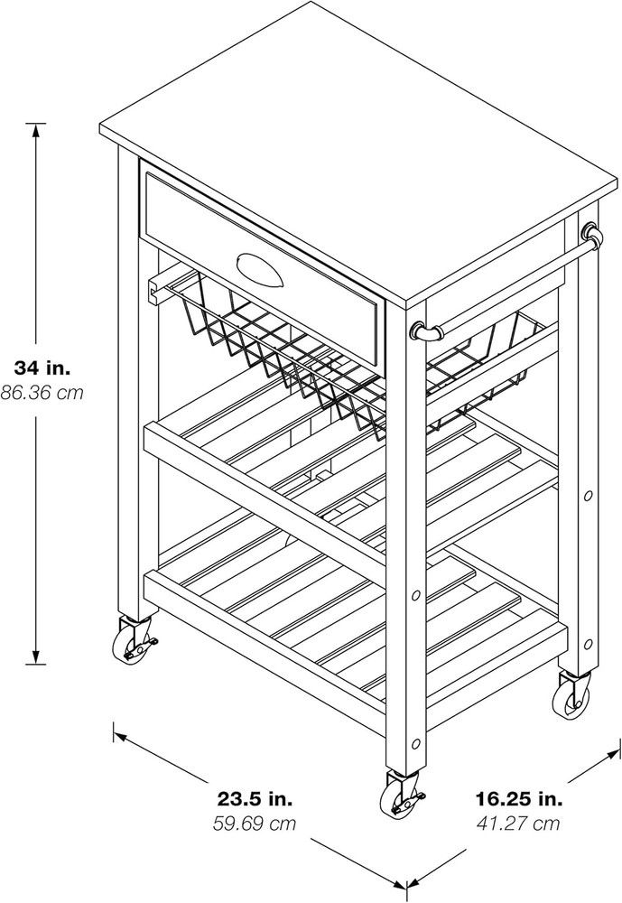 Hampton Kitchen Cart