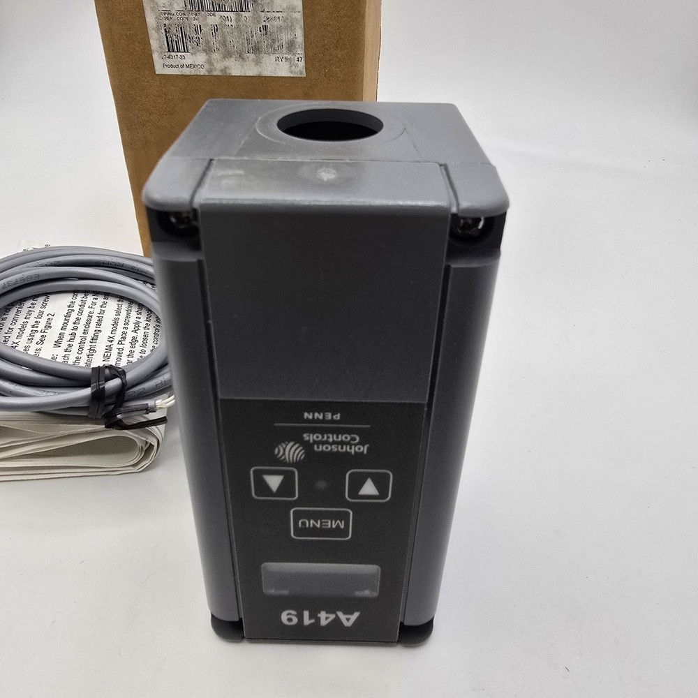 Johnson Controls A419GBF-1C Temp Controller 24 VAC Display