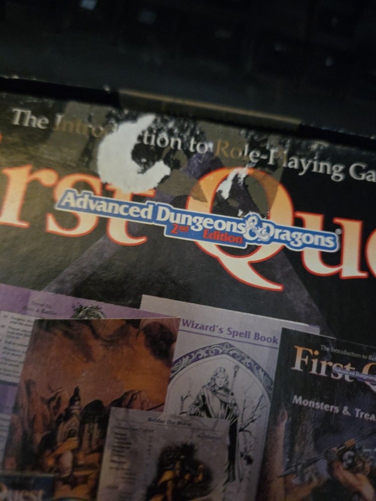 Dungeons & Dragons 2nd Edition Audio CD Game First Quest Advanced