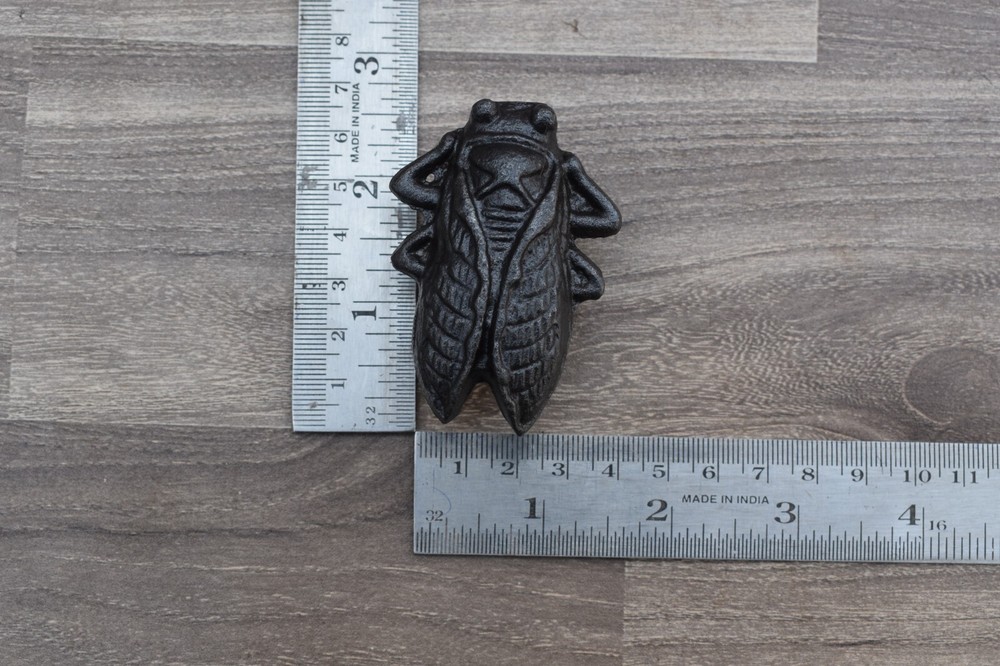 Cast Iron door knobs cabinet honey bee shape drawer handles pull rustic 10 pcs