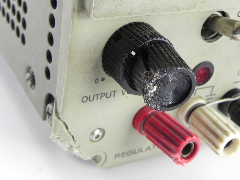 Lambda LP-522-FM Regulated DC Power Supply, 40V, 1.8A Powers On, Physical Damage