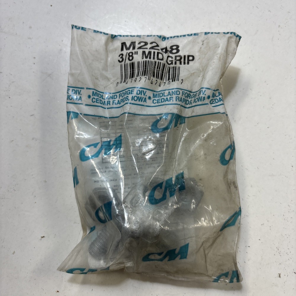 Wire Clip M2248 Forged Galvanized 3/8" Mid Grip