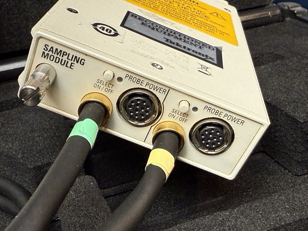 TEKTRONIX 80E09 ELECTRICAL DUAL CHANNEL SAMPLING MODULE