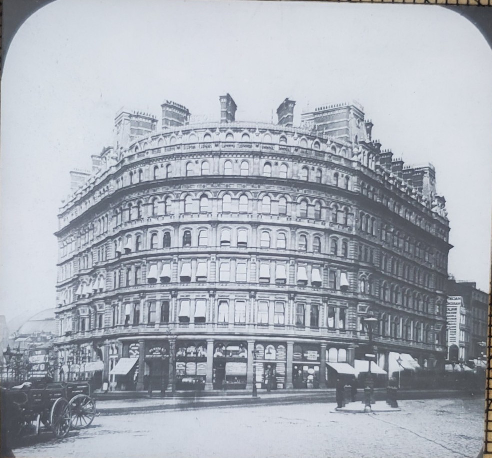 Grand Hotel, London, England (Demolished 1986), Magic Lantern Glass Slide