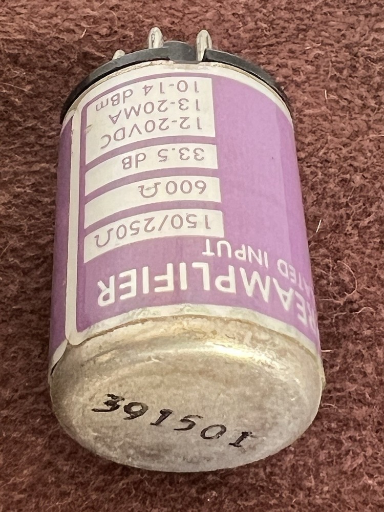 Vintage Altec 1588B Microphone Transistor Preamp Untested AS IS