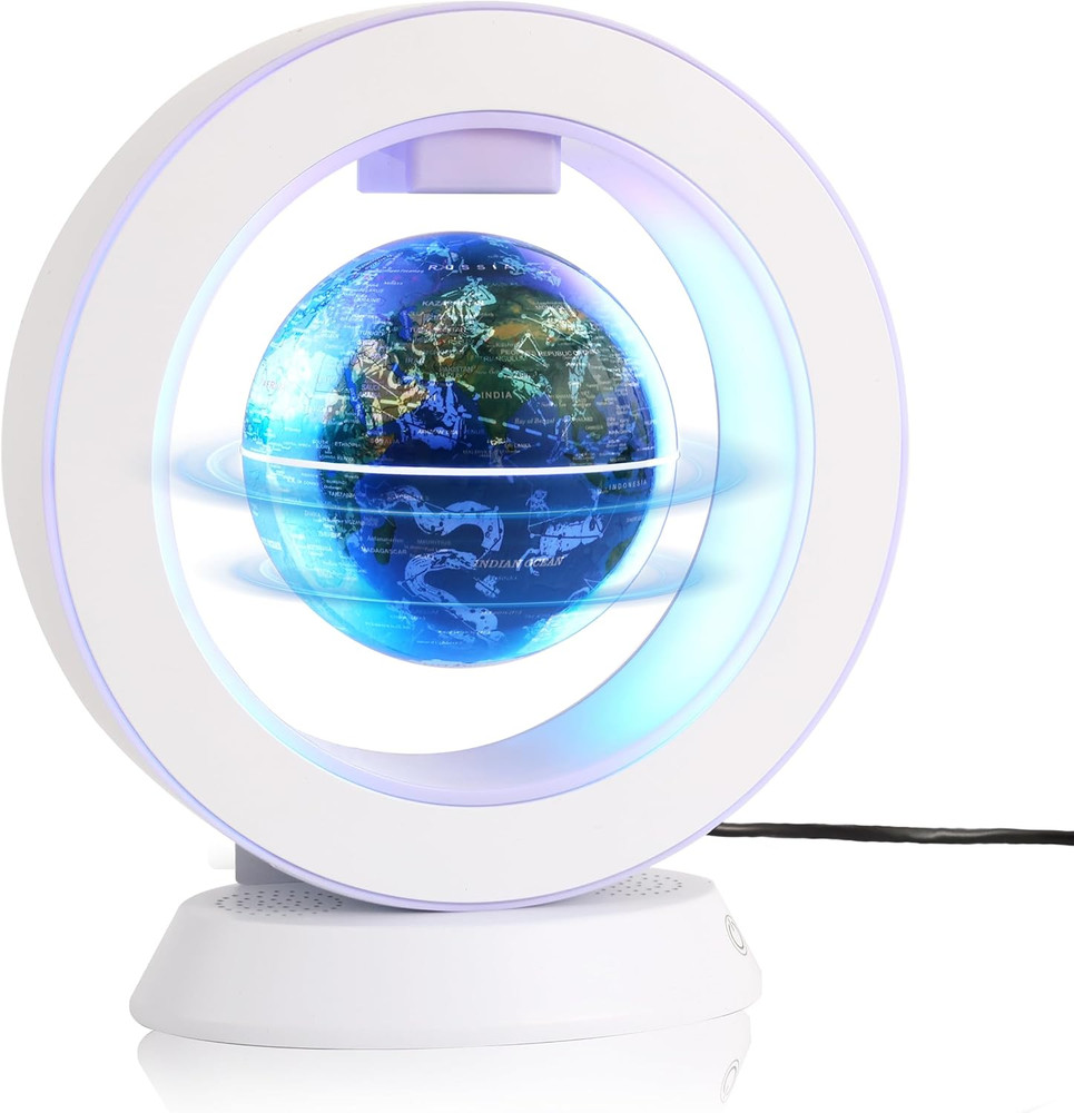 Magnetic Levitation Bluetooth Speaker Constellation Lamp Spinning Floating World