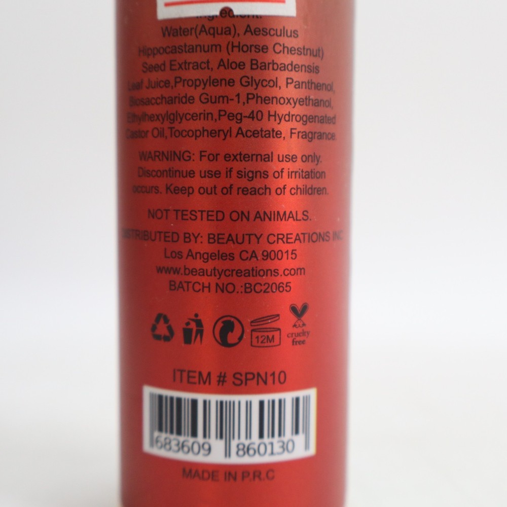 2 PACK Beauty Creations Coconut Mango Setting Spray 4 fl oz Each