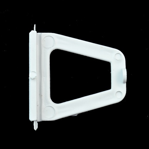 4 Pack - Hollow Pull Tabs for Window Screens - Black/White/Clear/Red