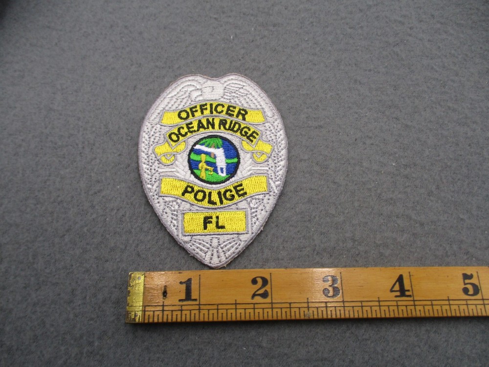 Ocean Ridge Florida Police Patch I2,
