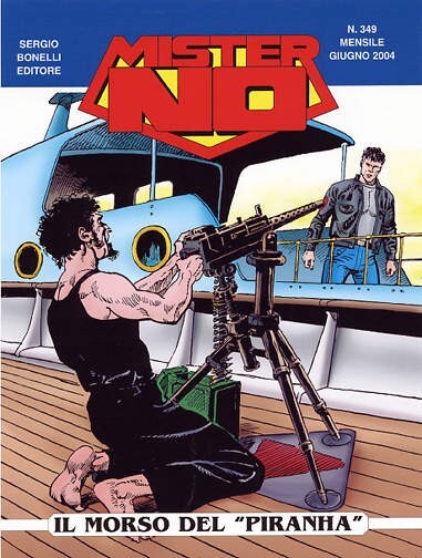 comic MISTER NO BONELLI number 349
