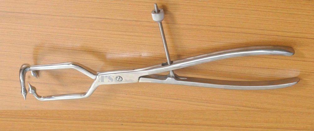 12" PELVIC REDUCTION FORCEPS Wtih Ball Tips ORTHOPEDIC INSTRUMENTS