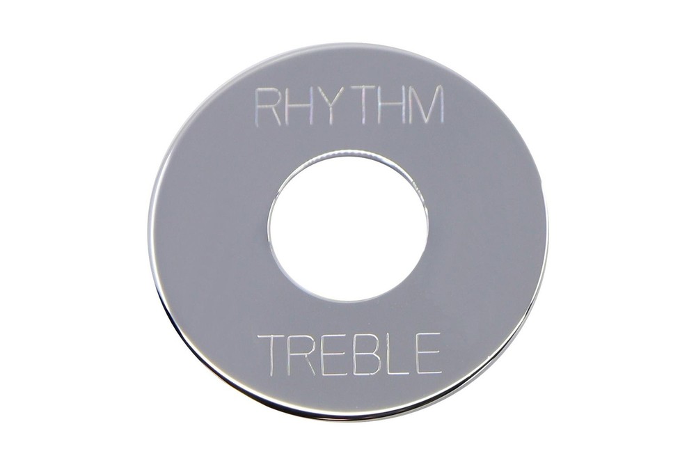 Toggle Switch Ring Plate Chrome plated Brass for Gibson Les Paul