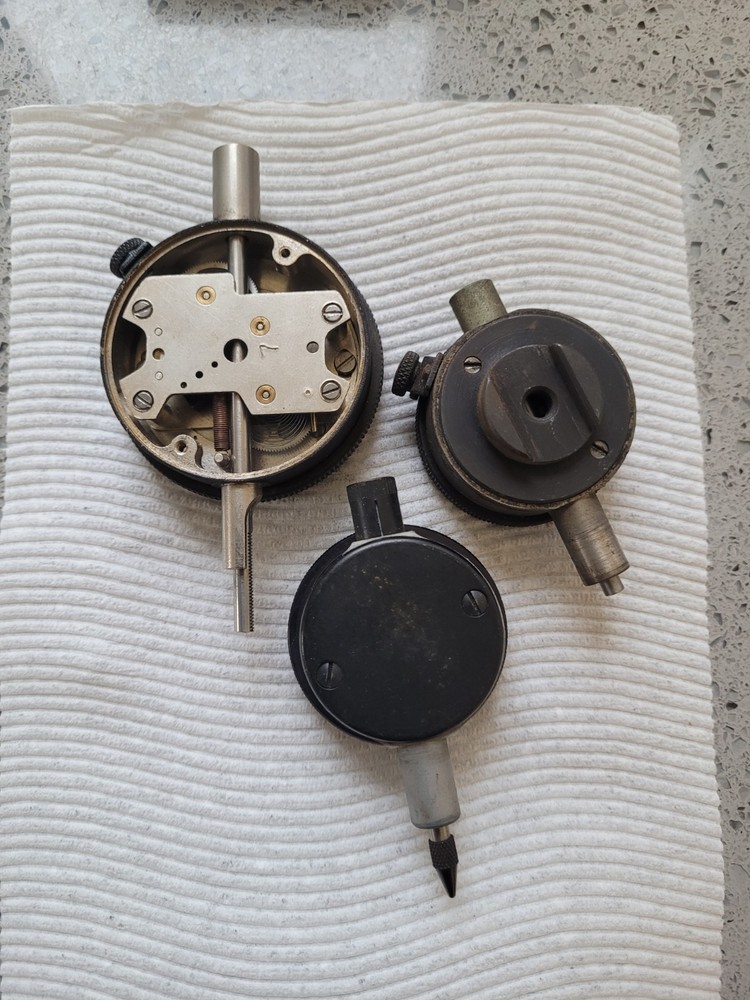 Lot of 3 Assorted Dial Indicators