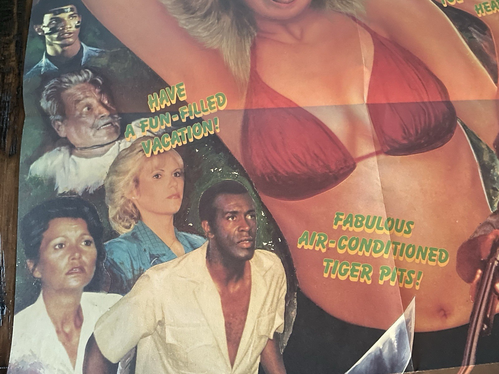 1987 ZOMBIE ISLAND MASSACRE Movie Poster - Horror