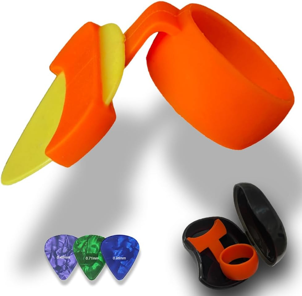 Ultimate Ergonomic Guitar Pick Grips – Durable Silicone for All Playing Styles