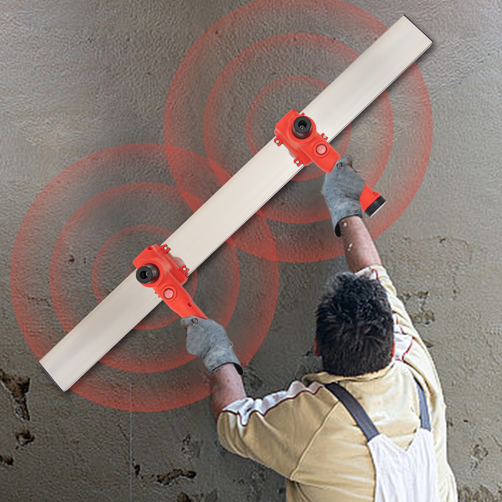 Concrete Vibrating Concrete Finishing Tool Screed Finish Float Stainless Steel