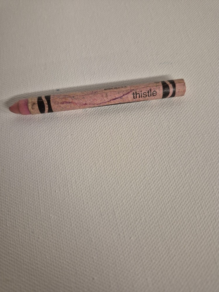 Retired Crayola Crayon Thistle