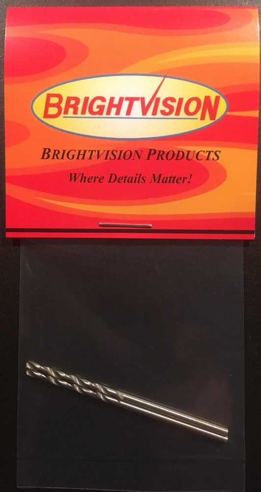 Brightvision Rivet Removal Drill Bit Set For Customs 1-72 Size - Small Bits Only