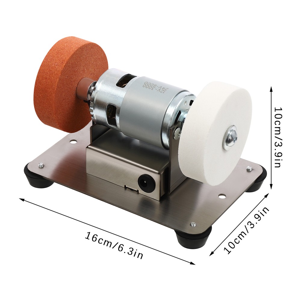 Electric Benchtop Grind Sander with Adjustable Speed for Precise Grinding