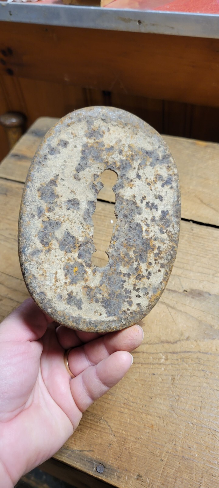 Pair 1700's Vintage Antique Spanish Colonial Iron Metal Stirrup Artifact 18th c