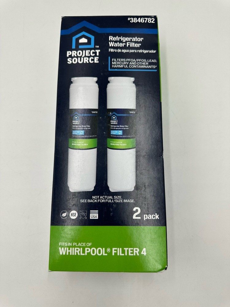 Project Source Refrigerator Water Filter M-2-2 #3846782 for Whirlpool Filter 4