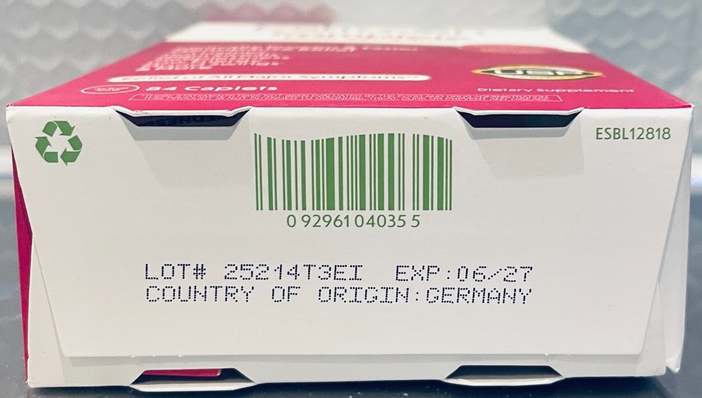 Estroven Complete Multi-Symptom Menopause Relief, 84 Caplets EXP 07/27