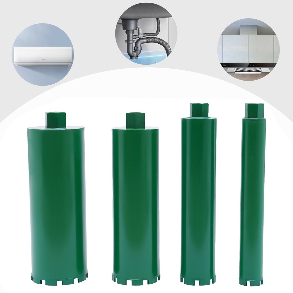 2'' /3'' /4''/ 5'' Set Wet Diamond Core Drill Bit Concrete Brick Drilling Bits