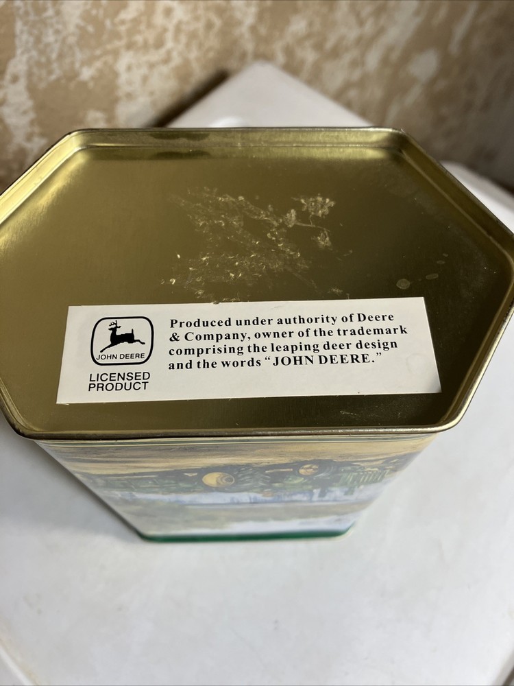 John Deere Tractor Tin Model D Empty