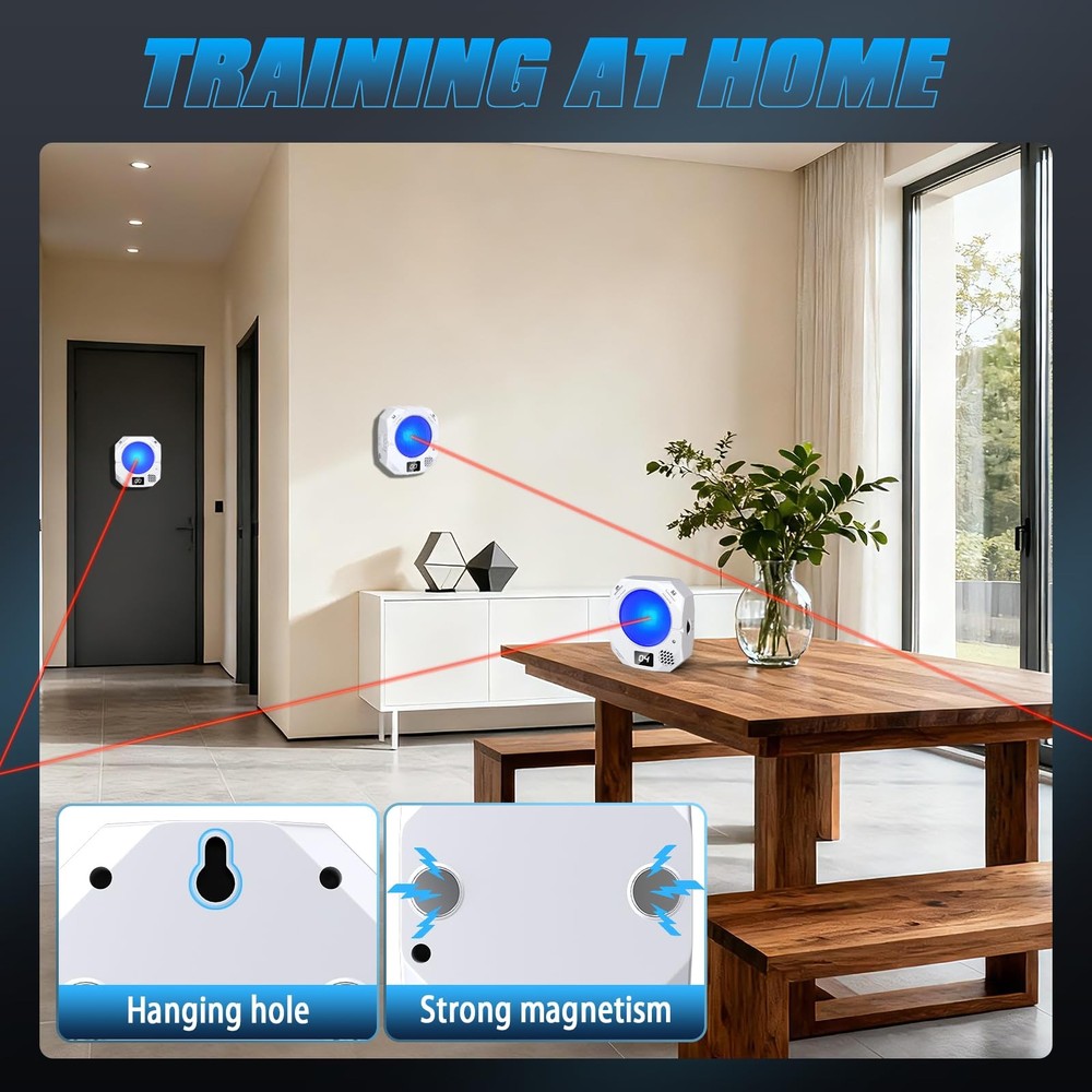 Dry-Fire-Training-System, Electronic Target Kit for Safety Aiming Practice, D...