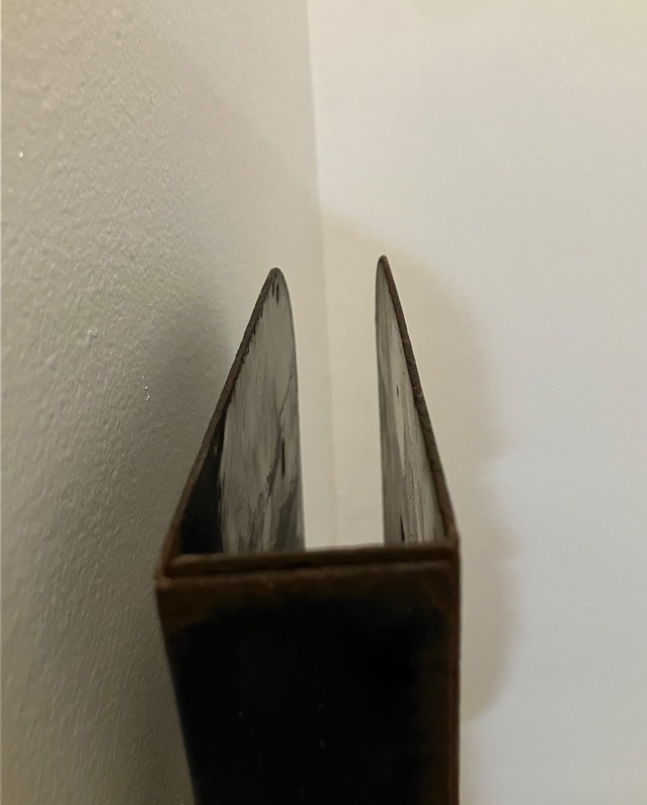 “FAIRFAX AVE” Vintage Shotgun Los Angeles Porcelain Street Sign 1946-1966