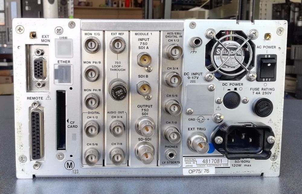 Leader LV 5700A Waveform Vector Multi SDI Monitor
