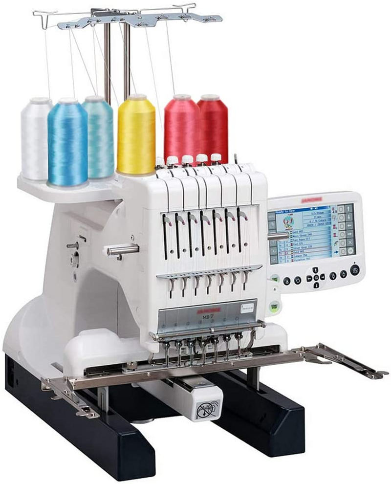 - Single Huge Spool 5000M Each Polyester Embroidery Machine Thread 40WT for Comm