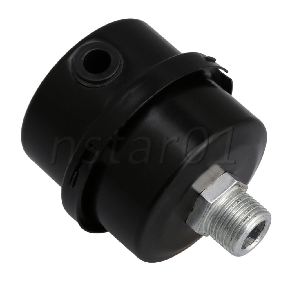 3/8PT 1.6 cm Air Compressor Intake Filter Black
