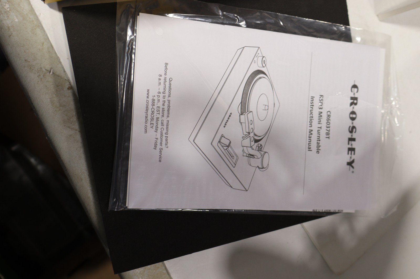 Crosley The Beatles Bluetooth Ltd. Ed 3" Turntable Player w/ Carrying Case