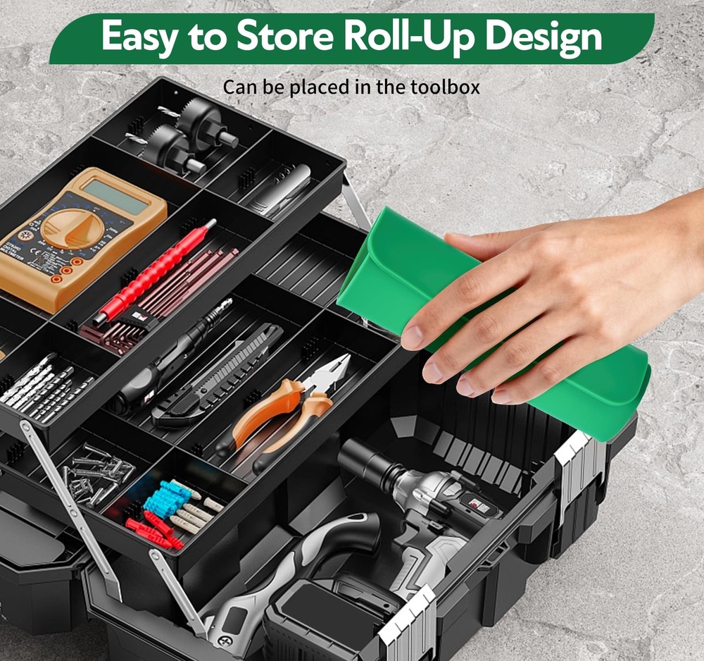 Reusable Flexible Oil Drain Funnel Form a Foldable Bendable Flex Green