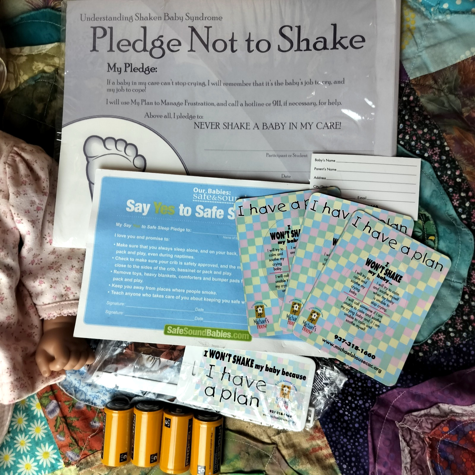 RealCare Realityworks Shaken Baby Syndrome Simulator In Box With Key And More