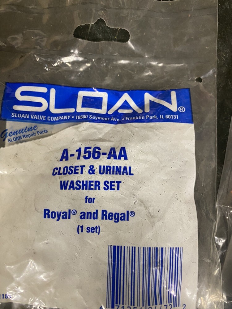 sloan a-156-aa