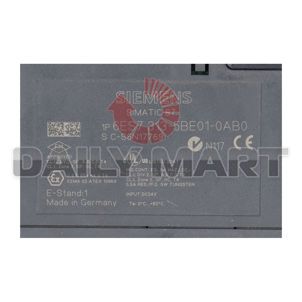 New In Box SIEMENS 6ES7 313-5BE01-0AB0 Processor/Controller