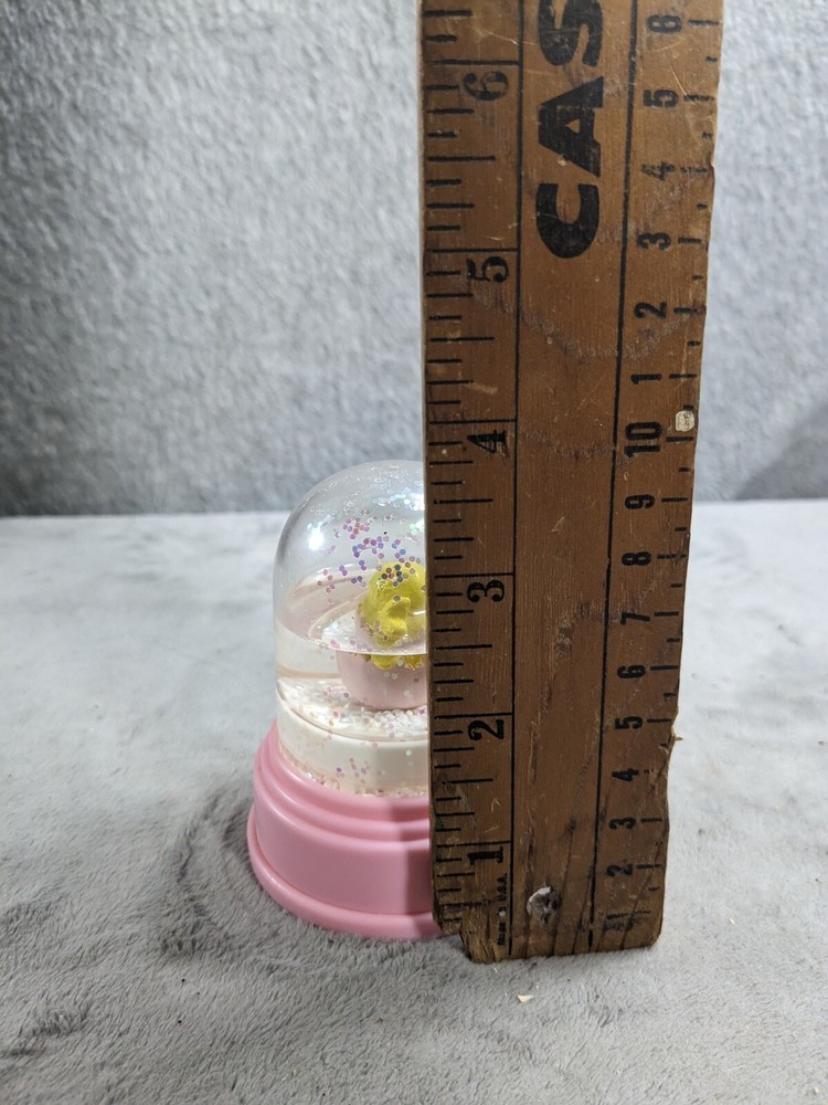 Chicken Snow Globe Easter Snowdome Snow Globe 3.5” - Missing Water!!
