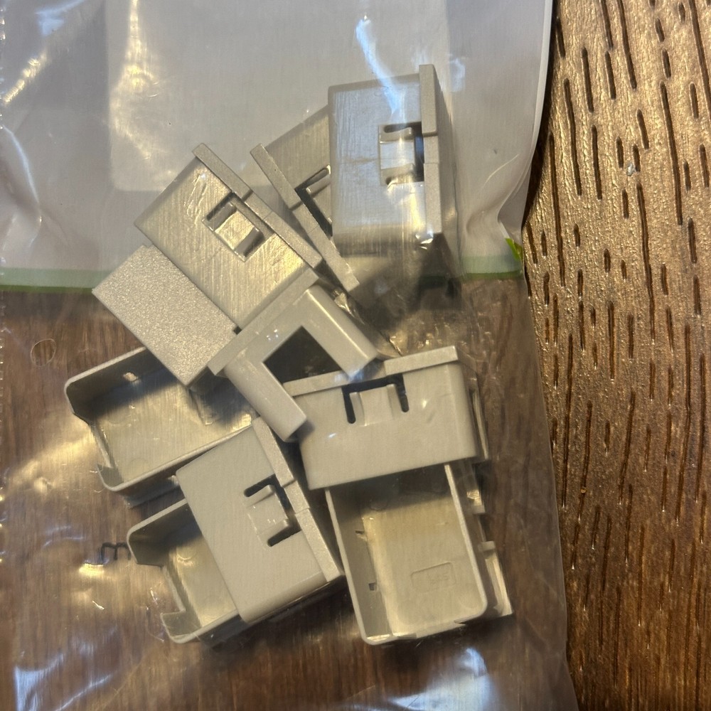 TracJack Blank Insert Module Light Gray 10 Pack OR-42100002-68 Ortronics