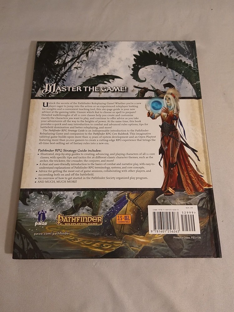 Pathfinder Strategy Guide Dungeons and Dragons Near Mint Condition