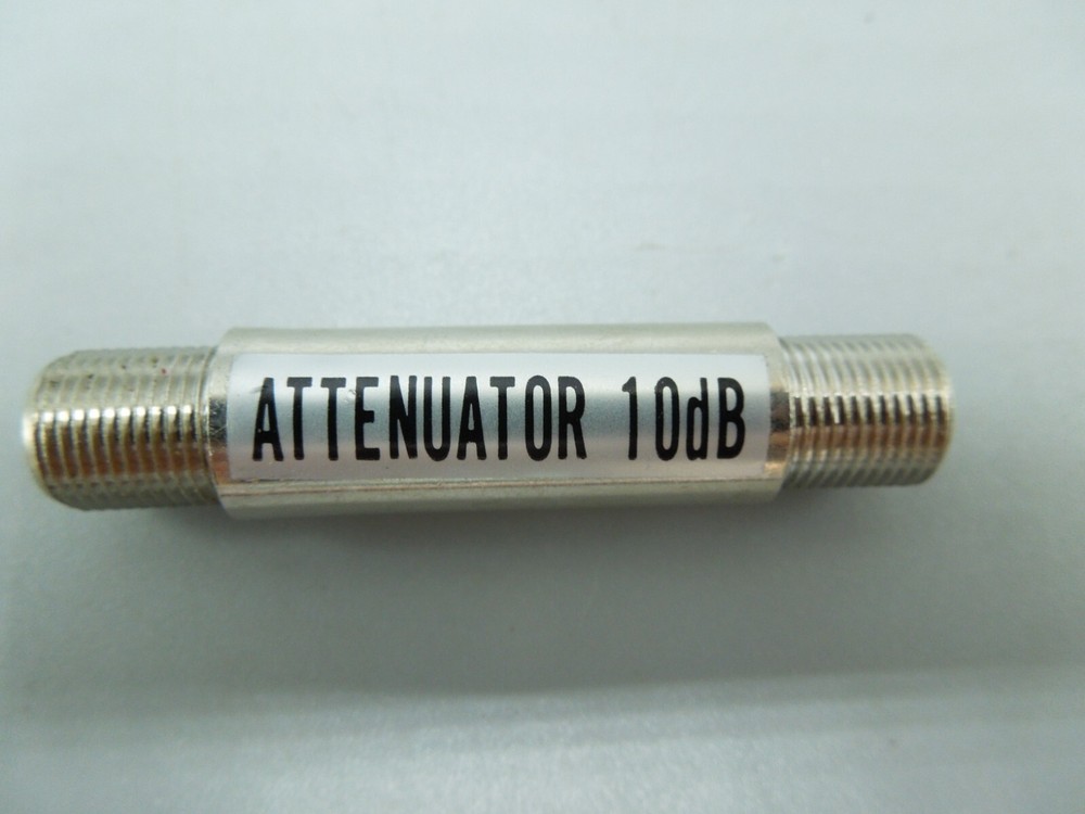 CABLE TV 10dB FIXED ATTENUATOR PAD CATV (QTY 5)