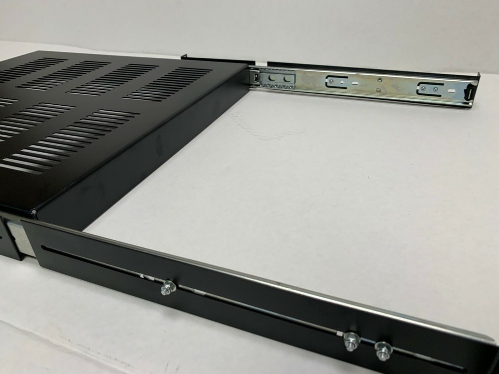 1U Ventilated Sliding Rack Shelf