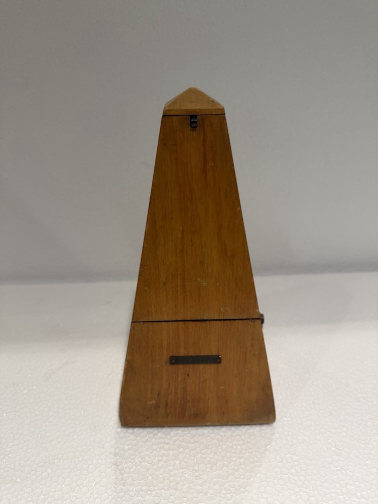 Seth Thomas Vintage Metronome de Maelzel Wind-Up Pristine Condition