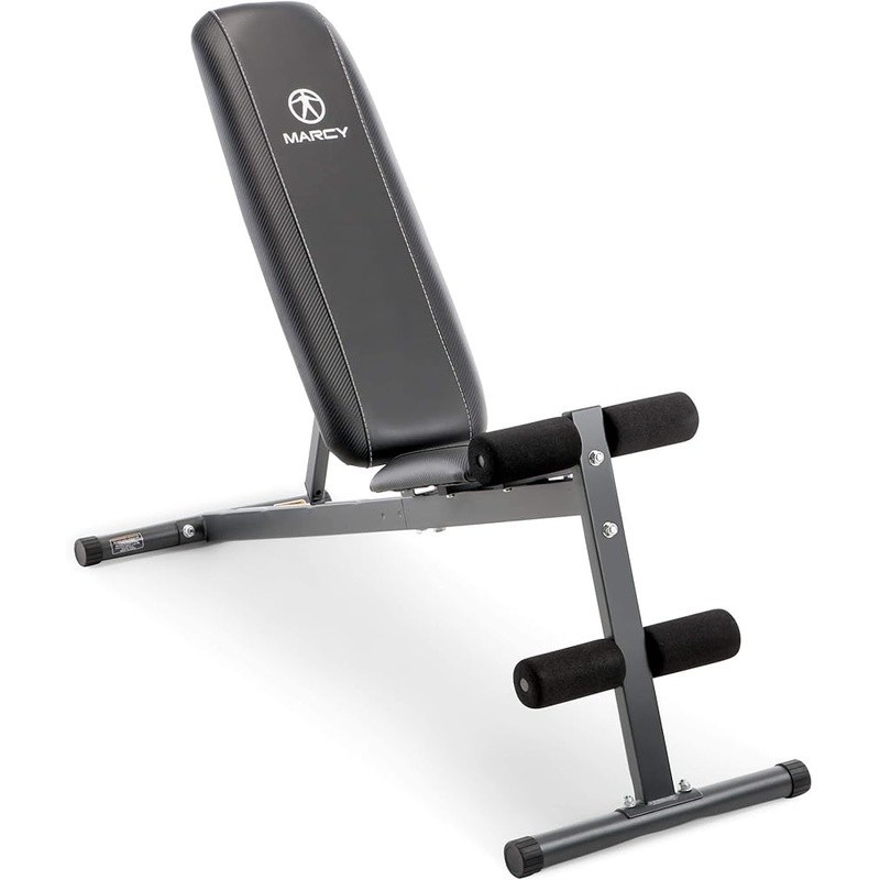 Ergonomic Adjustable Weight Bench Compact Utility Full Body Strength Training US